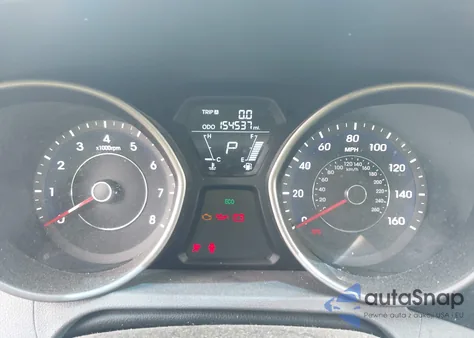 2013 Hyundai Elantra Gls z USA, uszkodzony, nr VIN 5NPDH4AEXDH199806